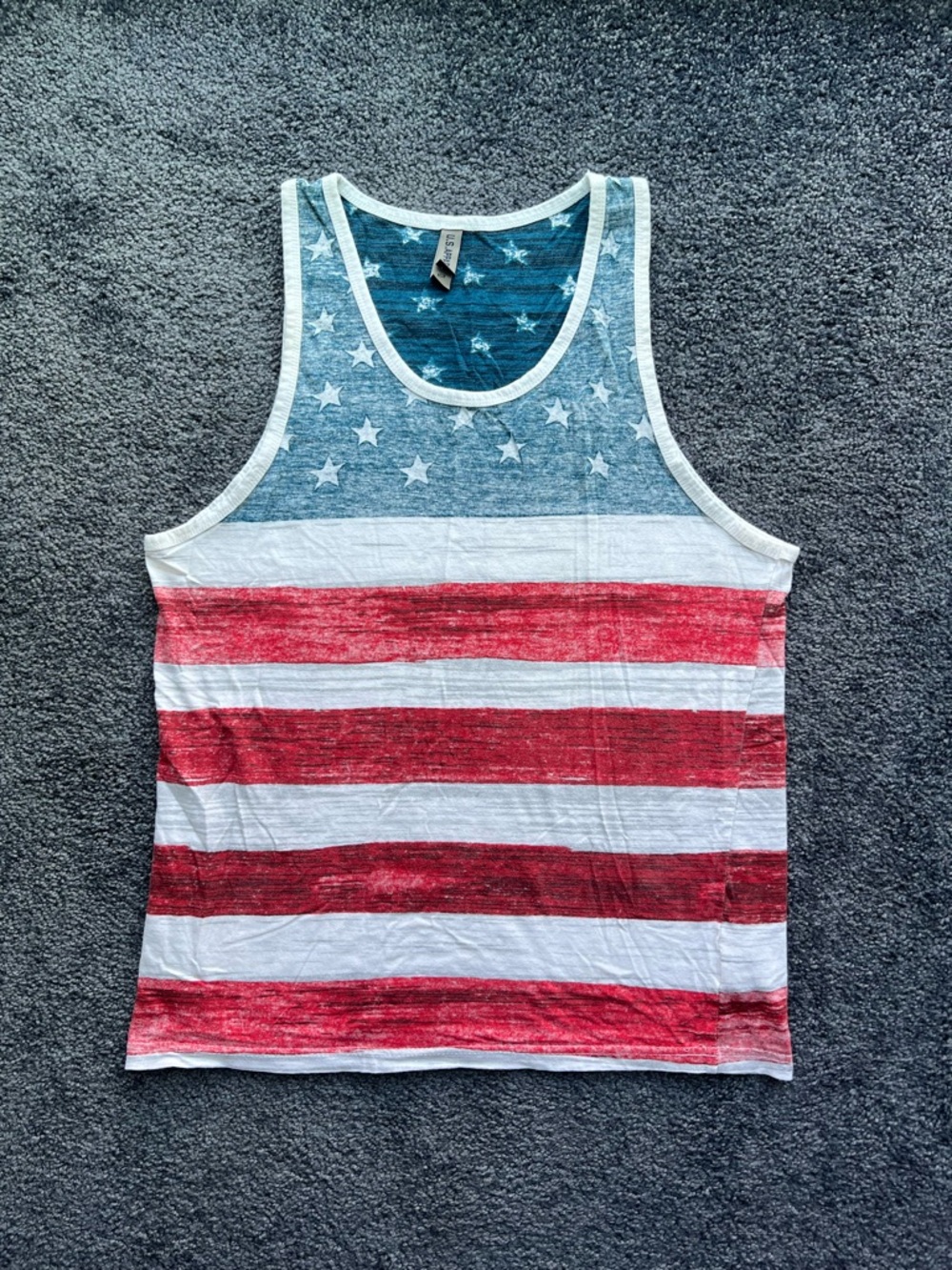 American Flag Tank Top